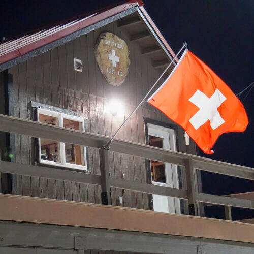 Ski Patrol shack at the top of Chair 2